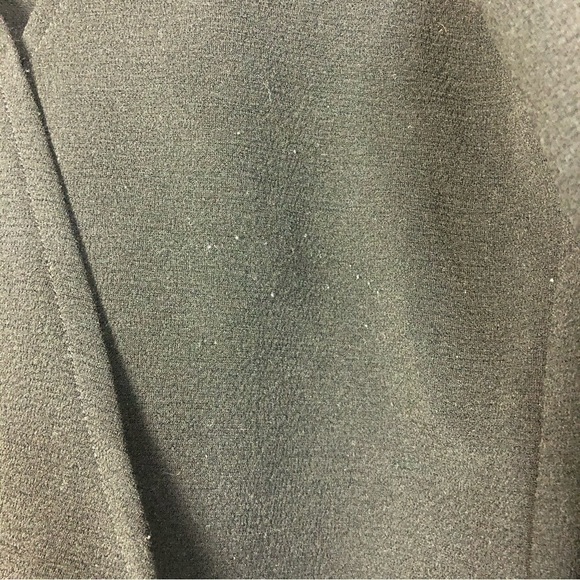 Madewell Texture & Thread Black Crepe Wrap Long Sleeve Top M - Picture 7 of 7